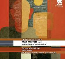 Shostakovich: Cello Concerto No. 1, Sonata for cello and piano